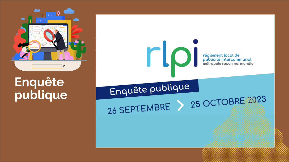 Règlement Local De Publicité (RLPi) : Enquête Publique | Je Participe